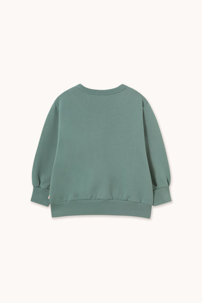 Two Dogs Graphic Sweatshirt – teal