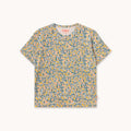 Flower Pattern Tee – pastel pink