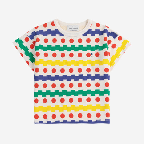 Geometric All Over Waffle Shirt