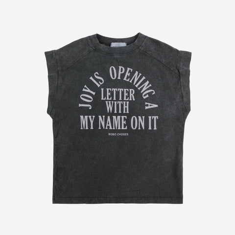 Joy Is Sleeveless T-Shirt