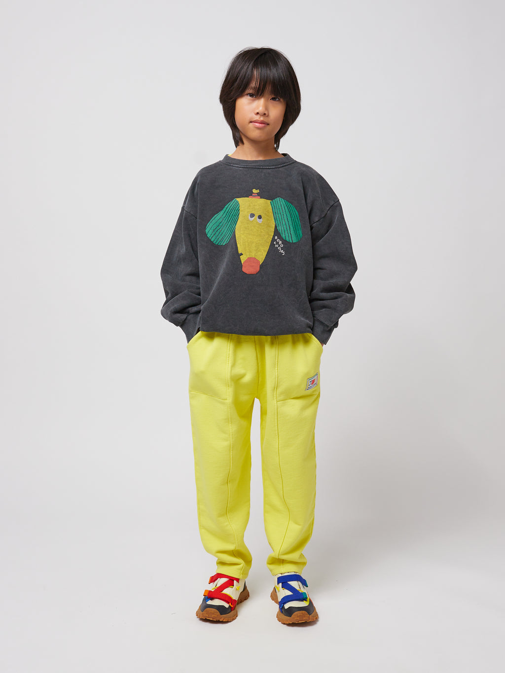 Smiling Yellow Jogging Pants