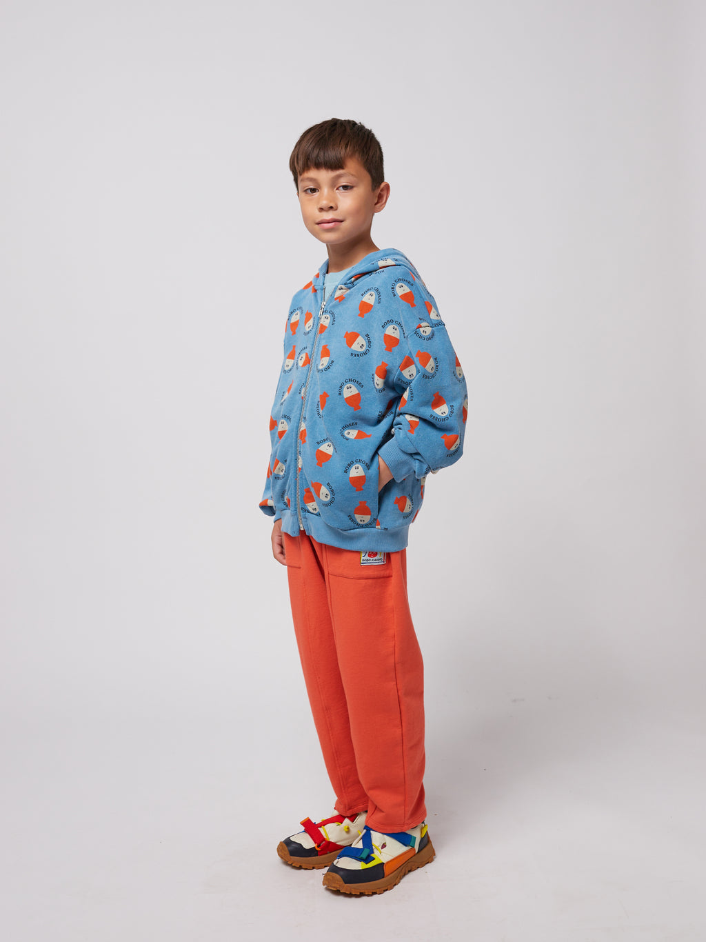 Smiling Red Jogging Pants