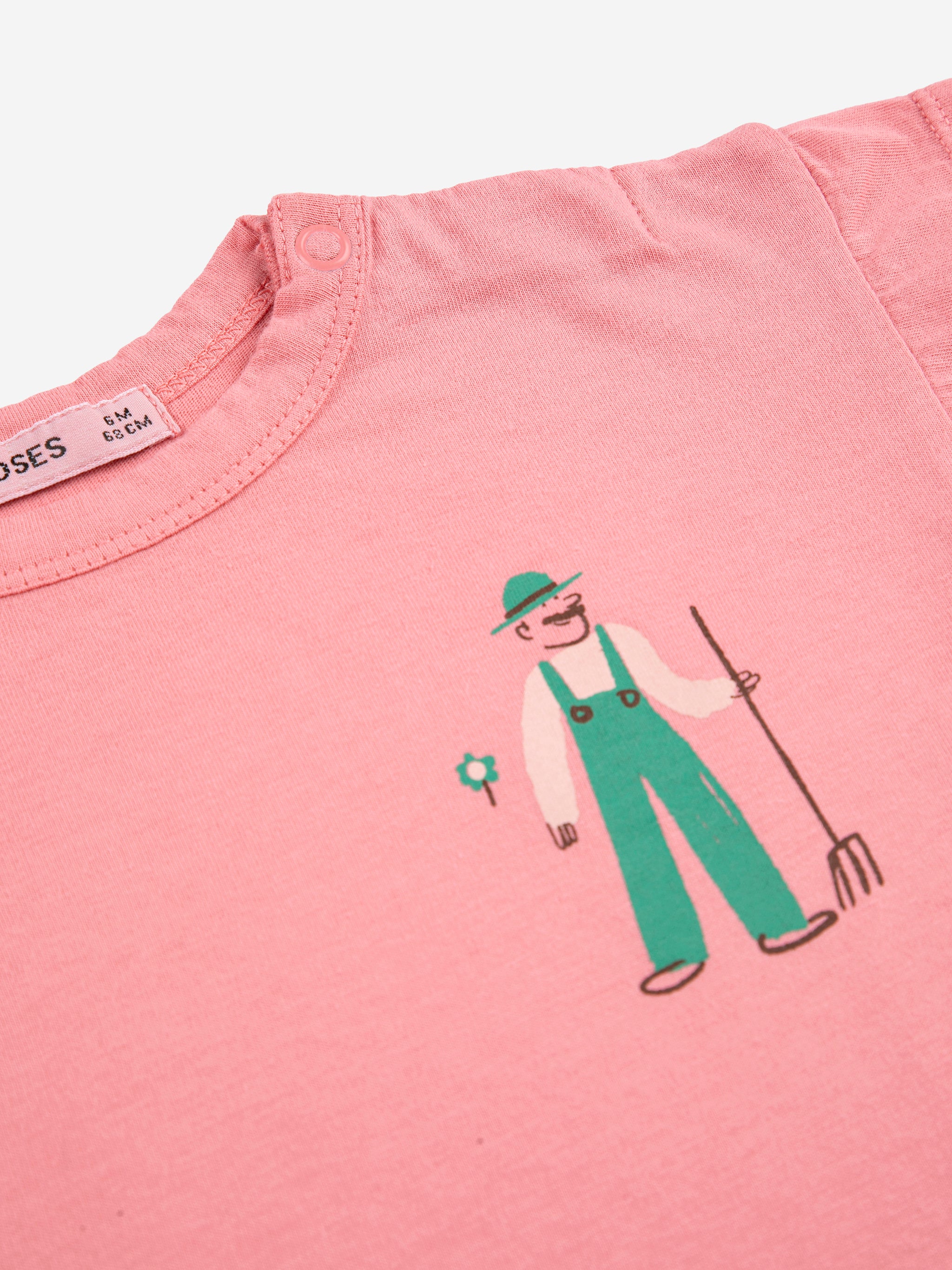 Farm Adventure T-shirt – pink