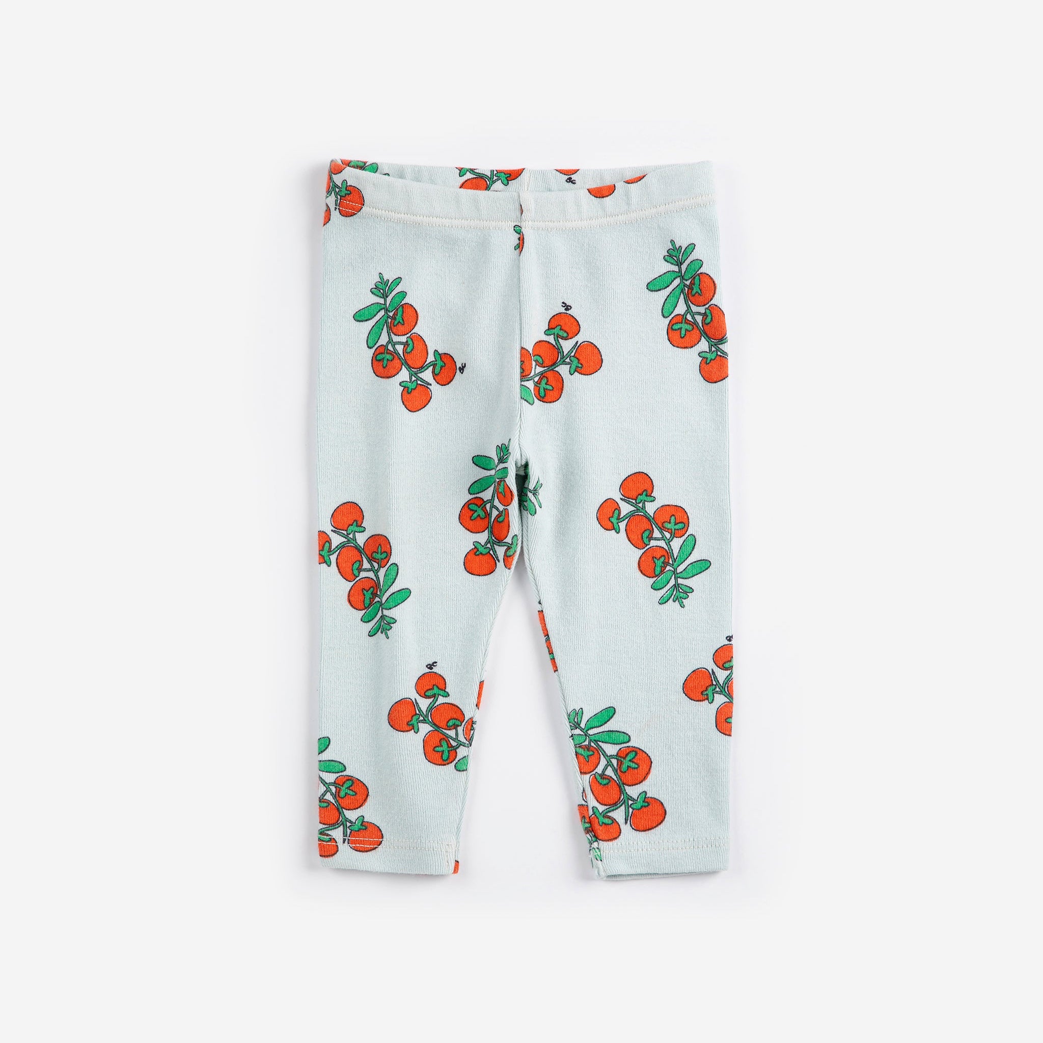Baby Juicy Tomatoes All Over Leggings – light blue