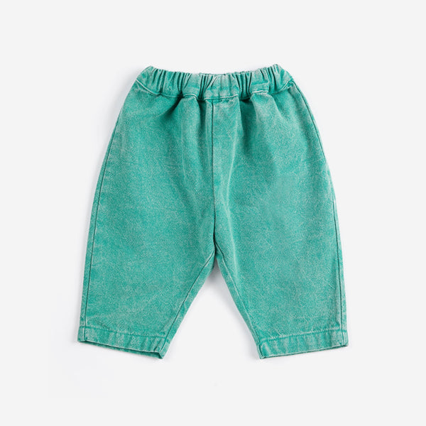 Baby Bobo Choses Since 09 woven pants – green