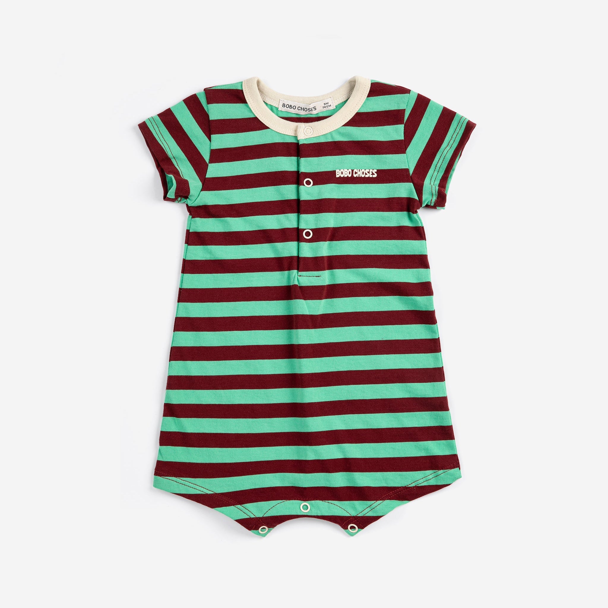 Bobo Choses Striped Playsuit – multicolor