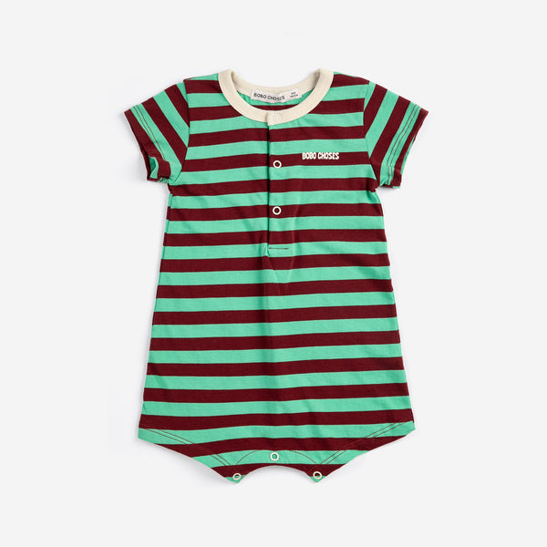Bobo Choses Striped Playsuit – multicolor