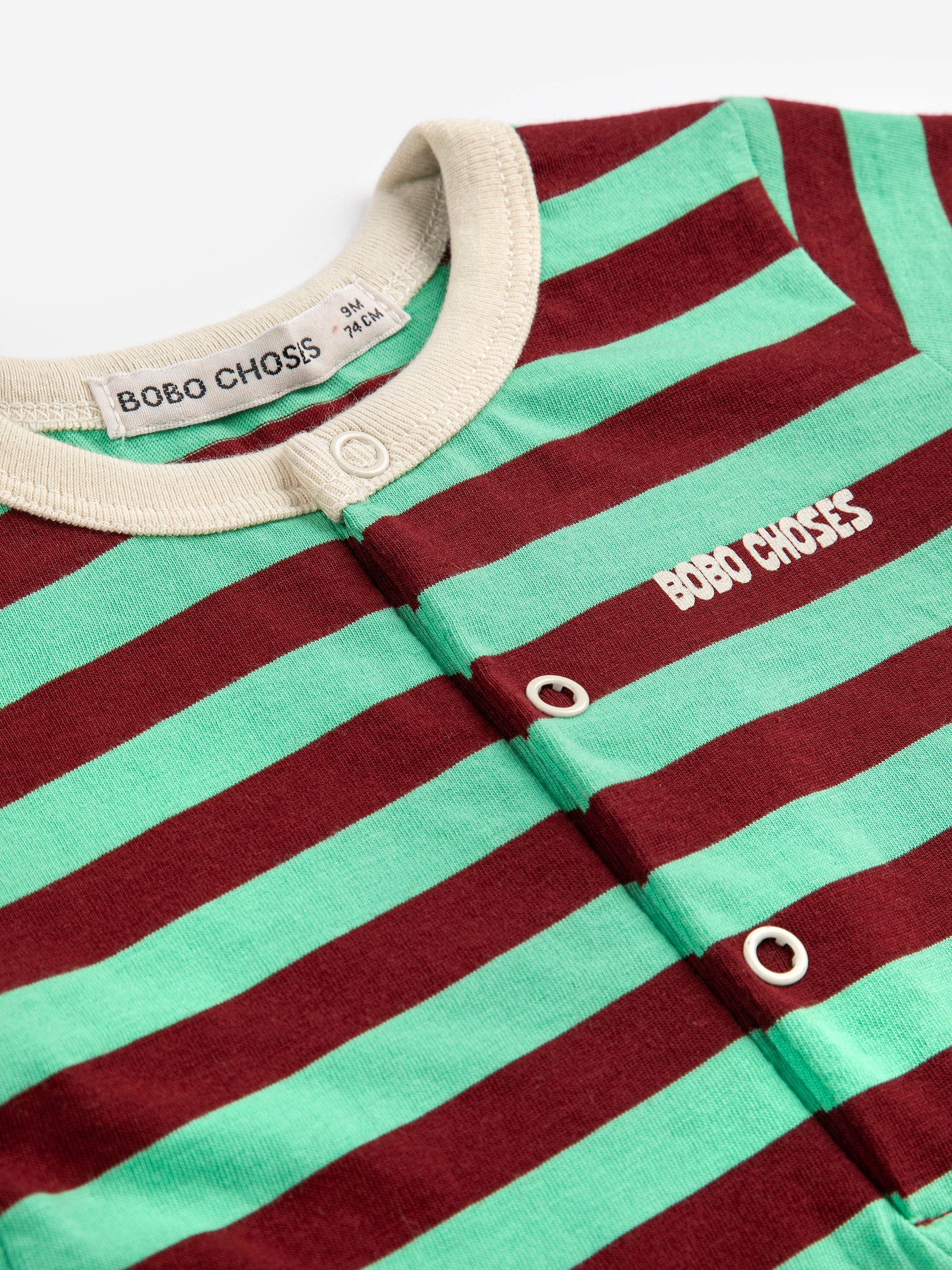 Bobo Choses Striped Playsuit – multicolor