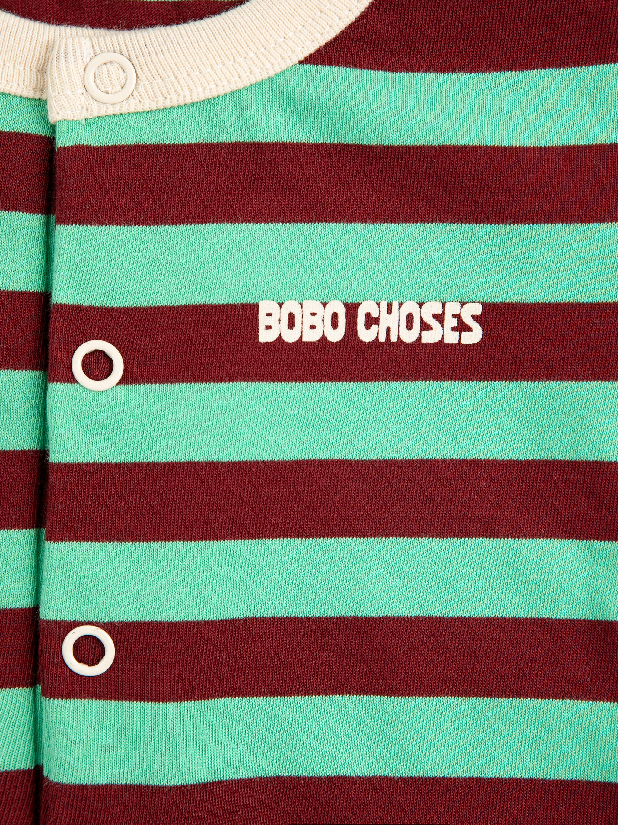 Bobo Choses Striped Playsuit – multicolor