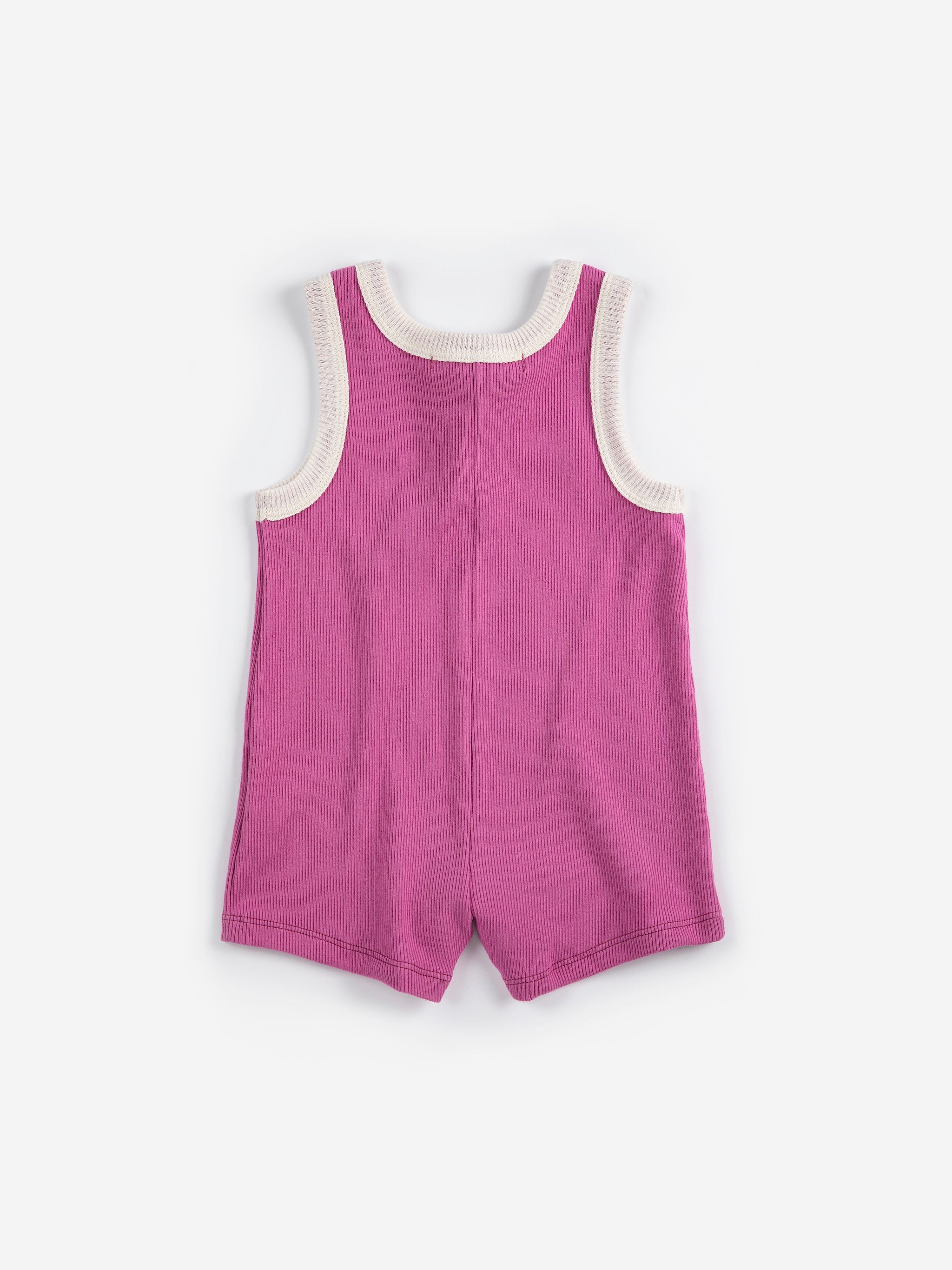 Tangerine playsuit – fuchsia