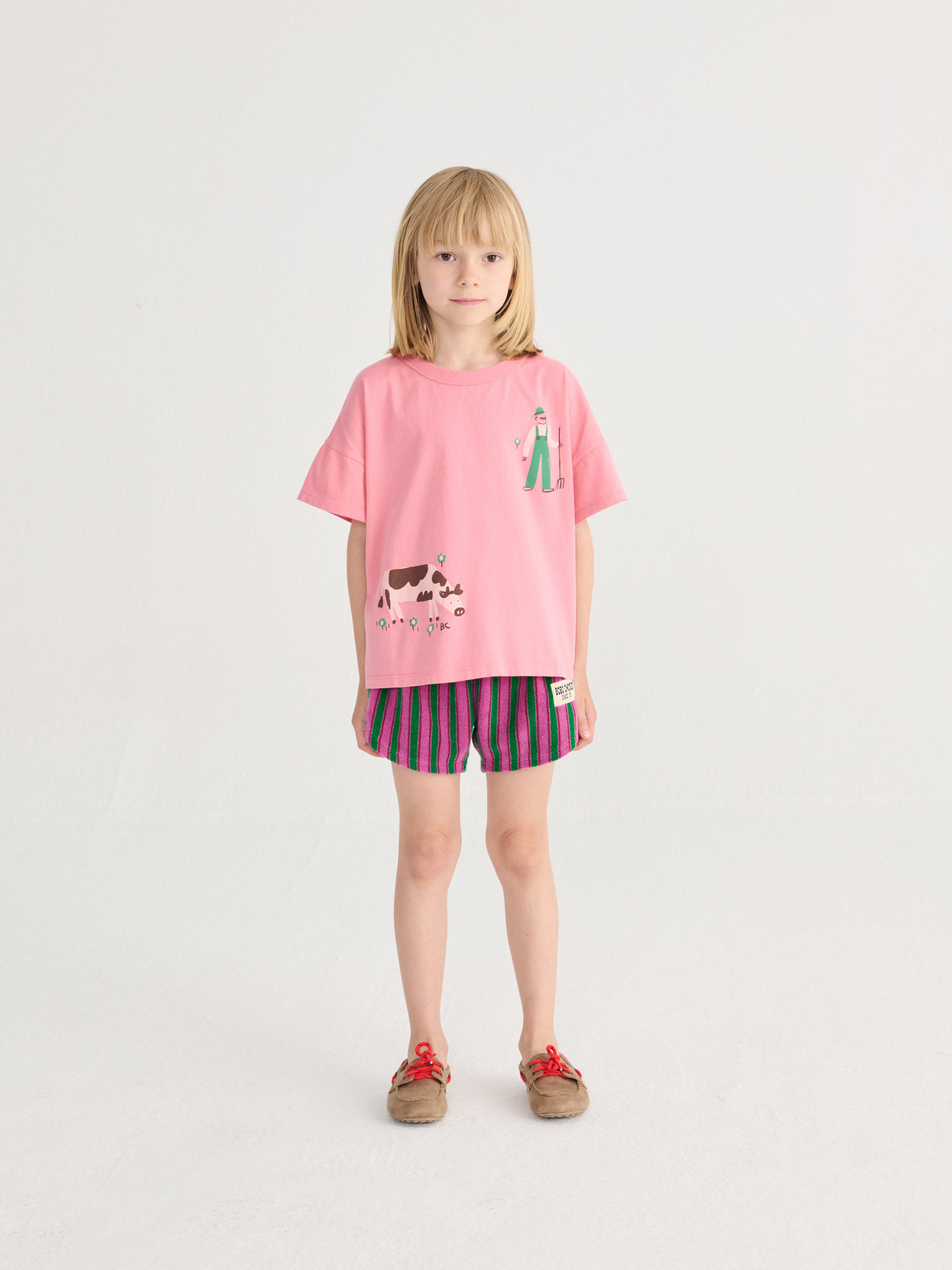 Farm Adventure T-Shirt  – pink