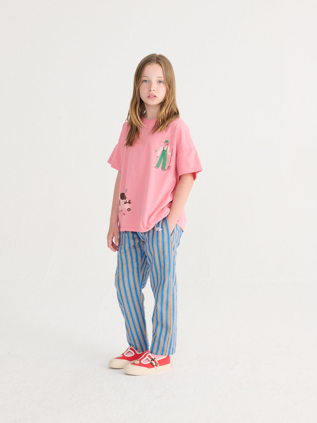 Farm Adventure T-Shirt  – pink