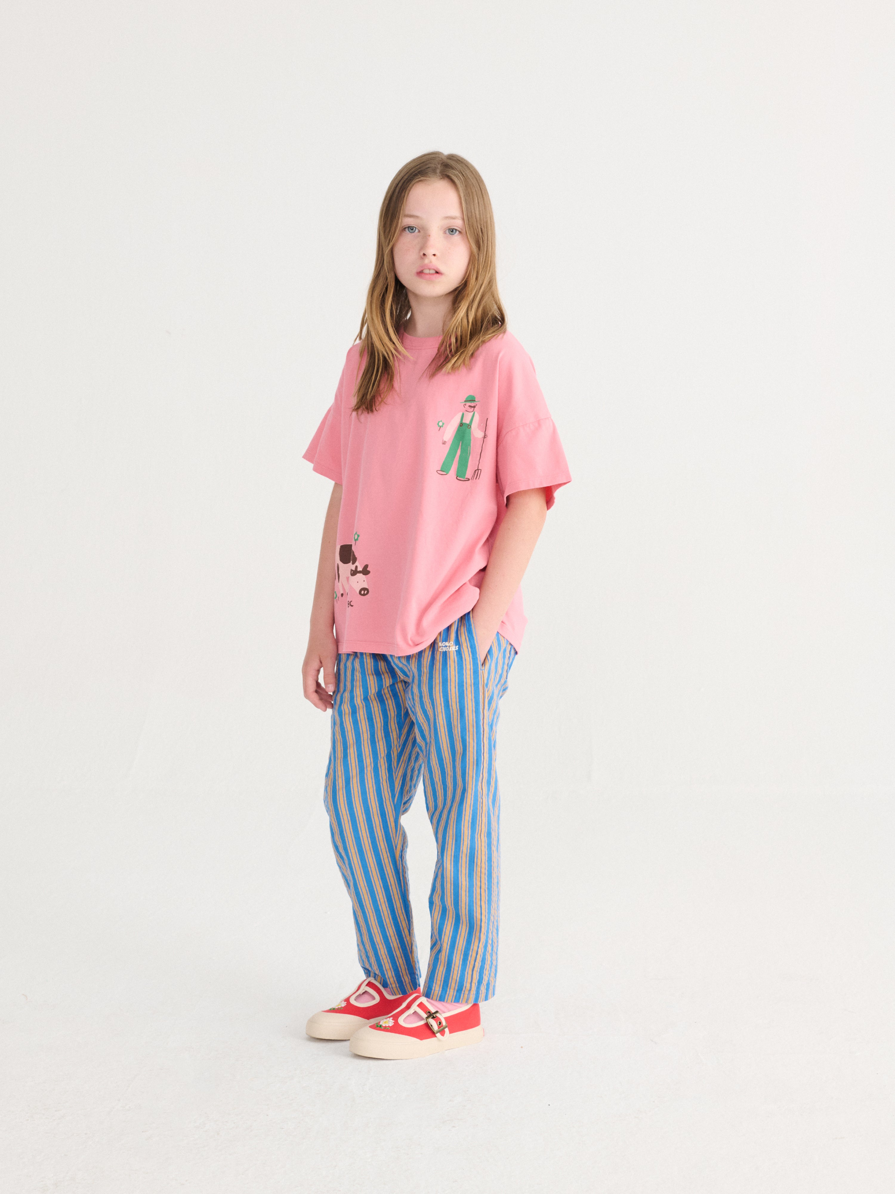 Farm Adventure T-Shirt  – pink