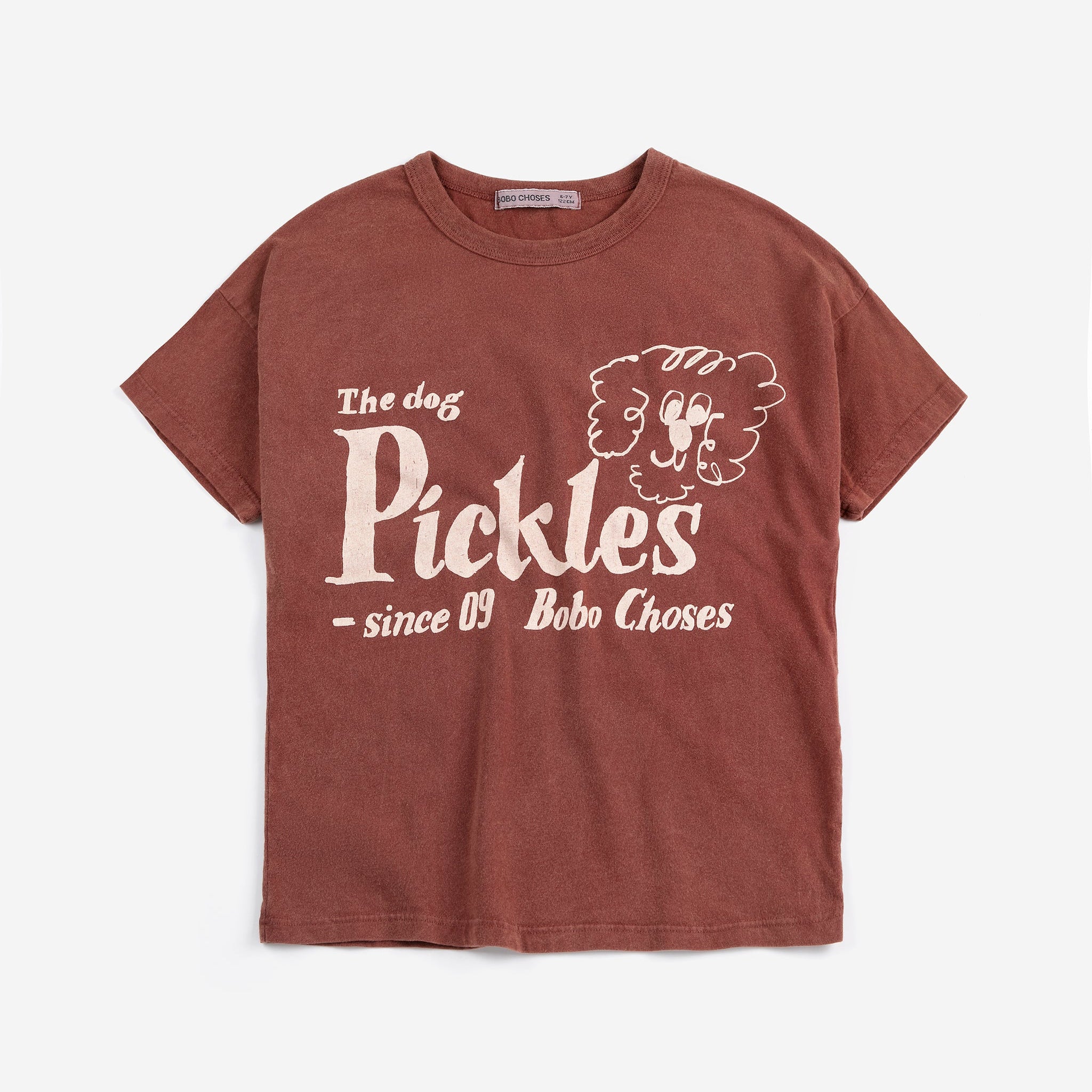 Pickles The Dog T-Shirt – brown