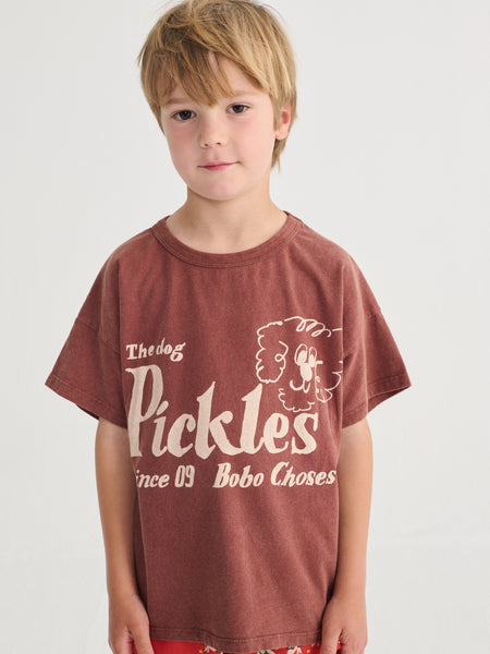 Pickles The Dog T-Shirt – brown