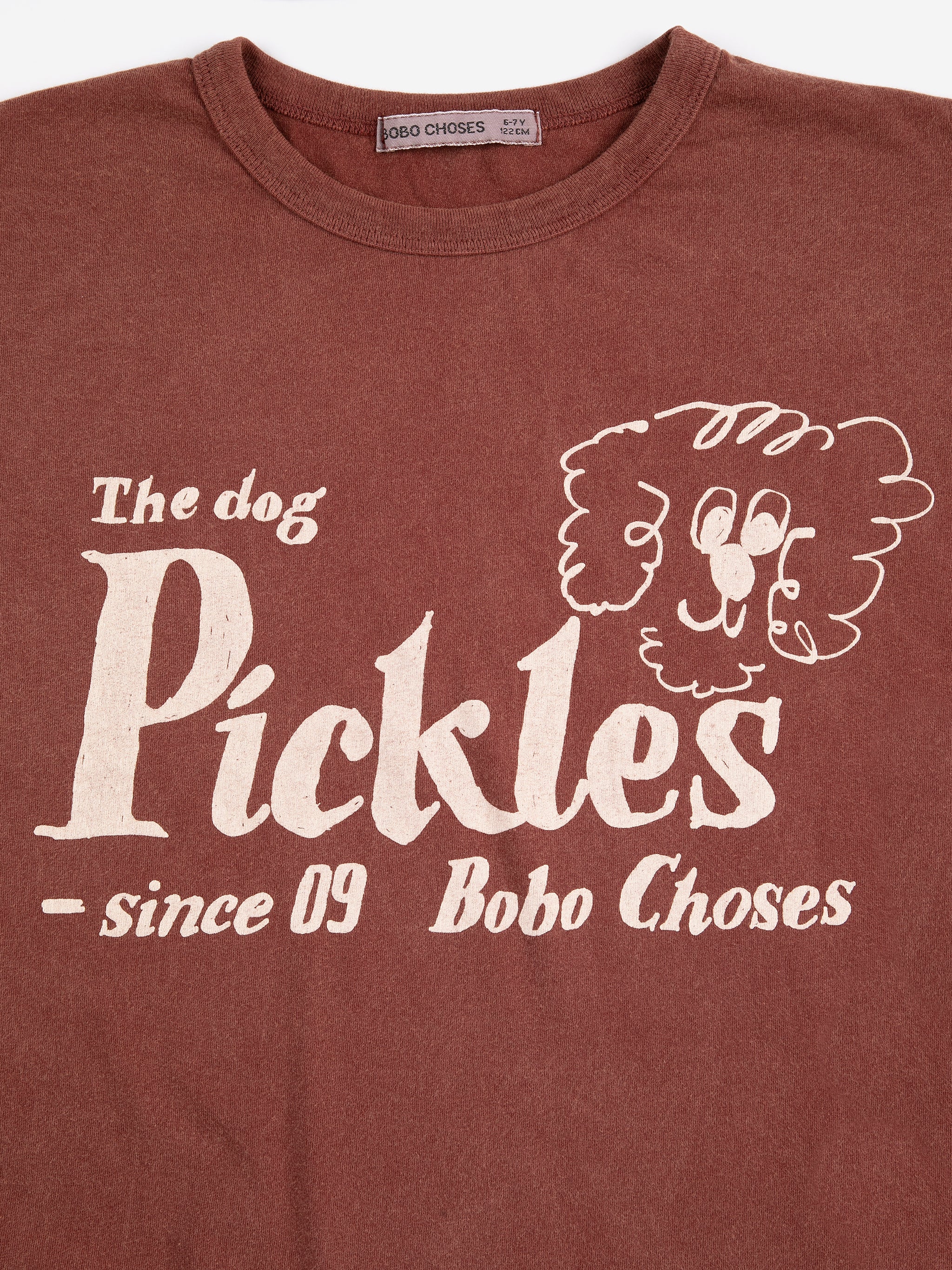 Pickles The Dog T-Shirt – brown