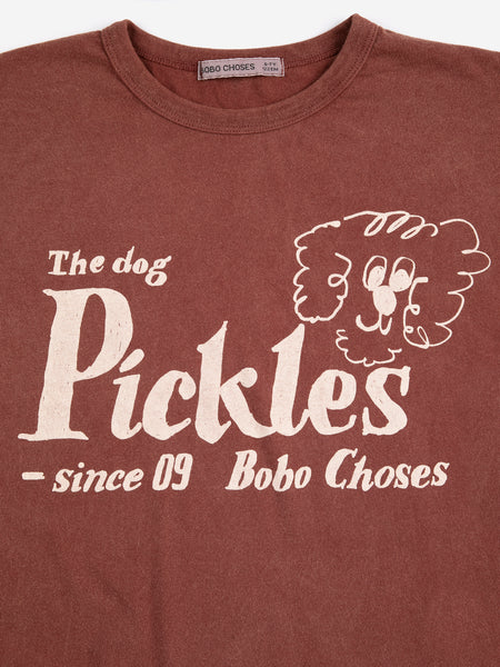 Pickles The Dog T-Shirt – brown