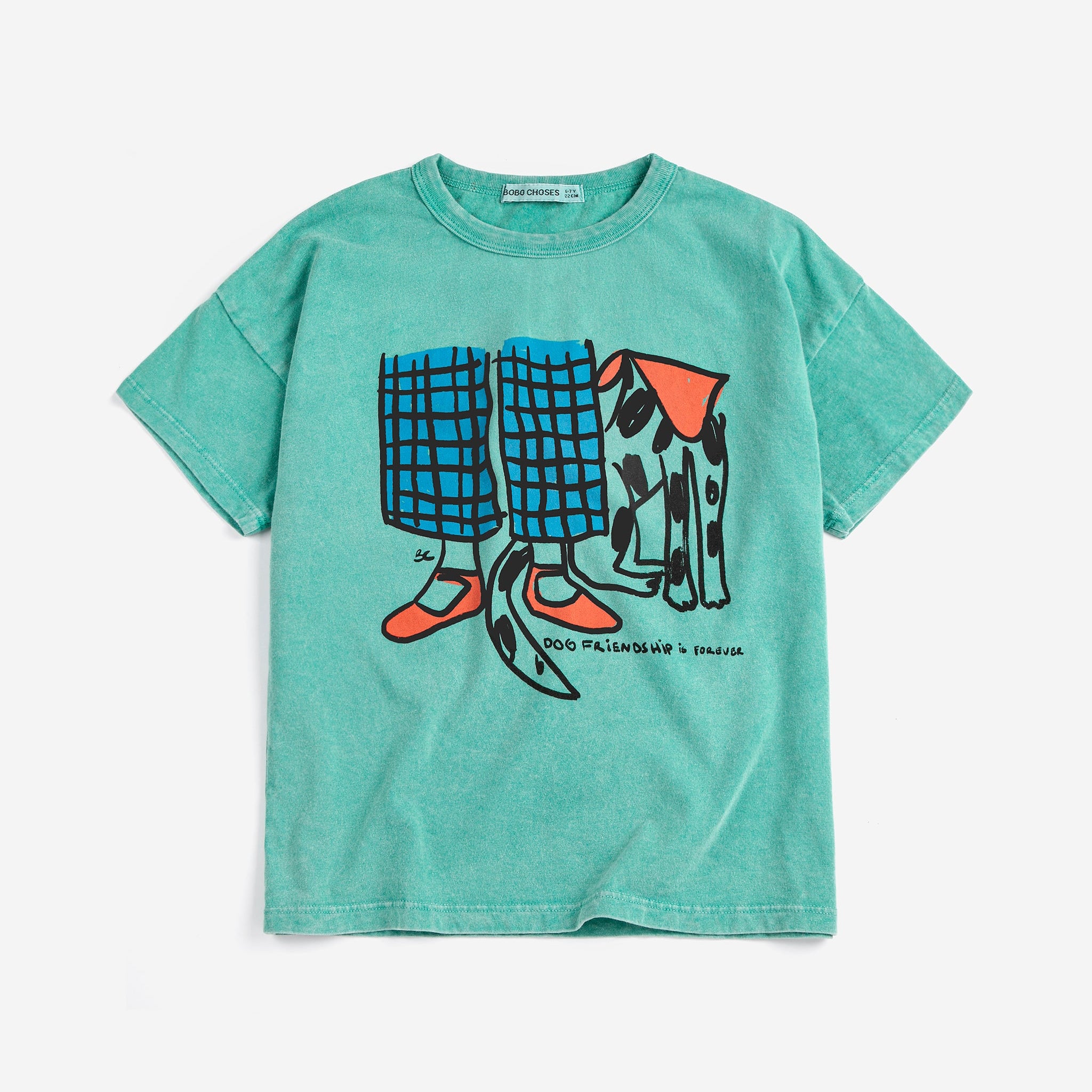 Dog Friendship T-Shirt – green