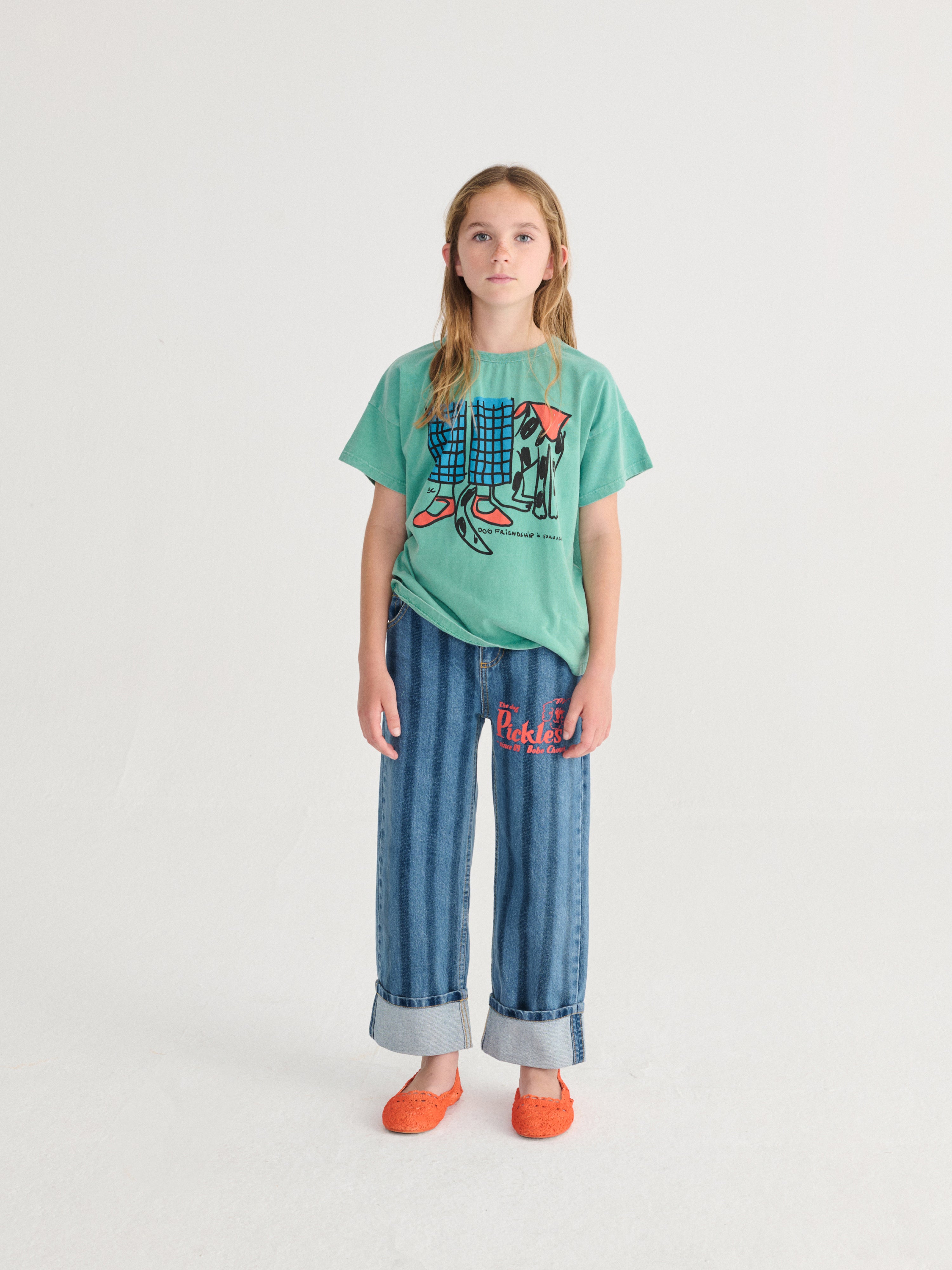 Dog Friendship T-Shirt – green