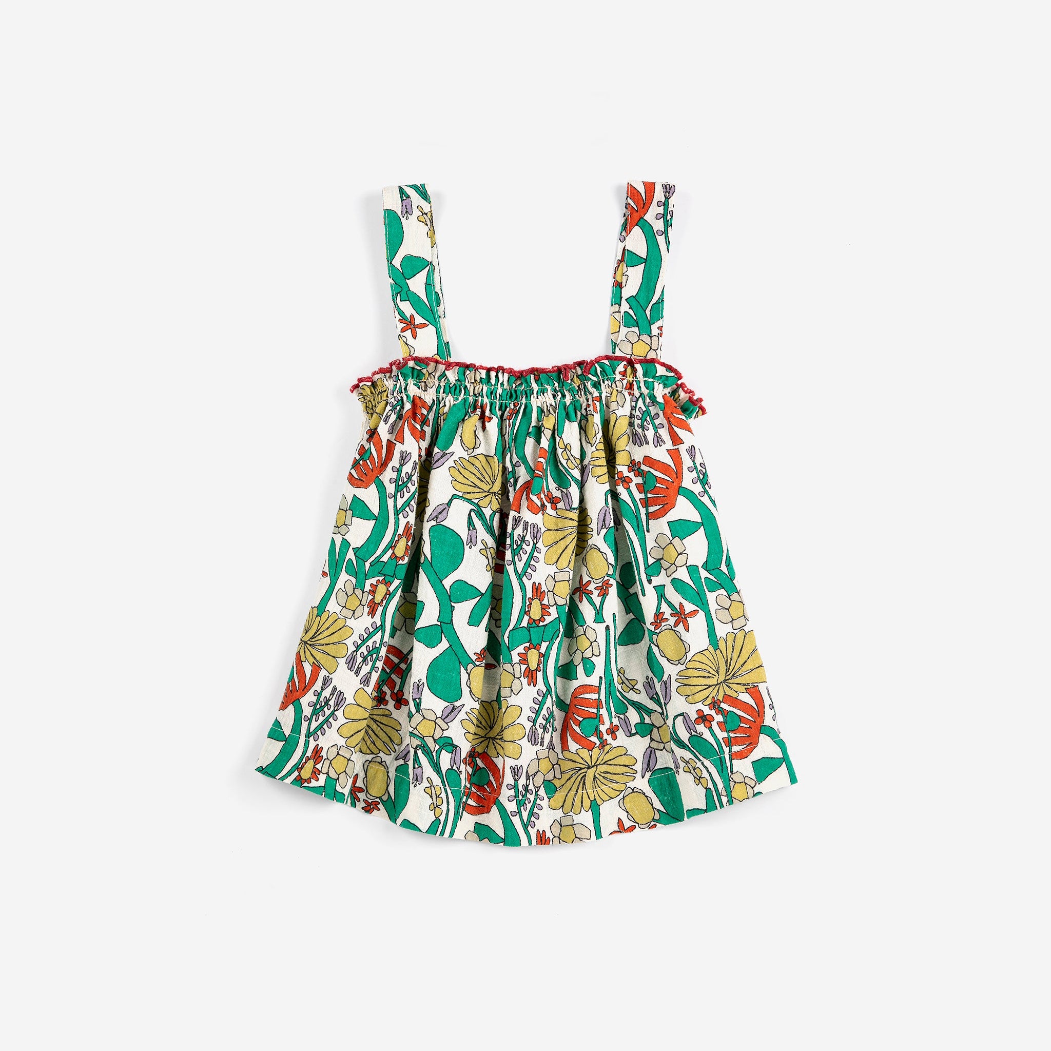 Color Herbalist All Over Woven top – offwhite