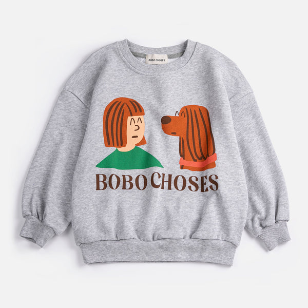 Friends In A Pickle sweatshirt – heather grey
