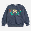 Color Herbalist Sweatshirt – navy blue