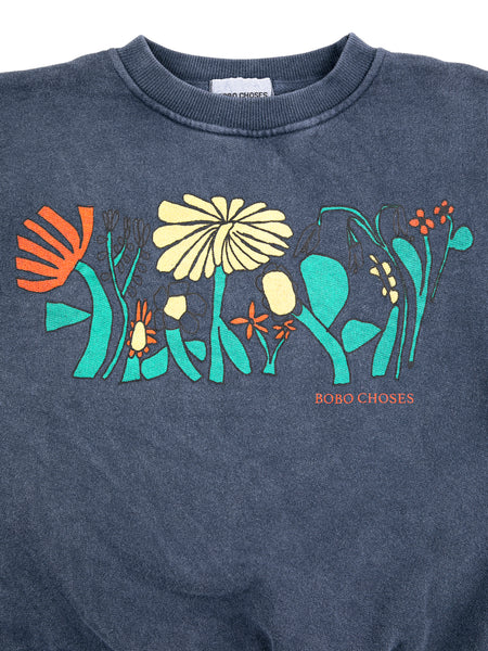 Color Herbalist Sweatshirt – navy blue