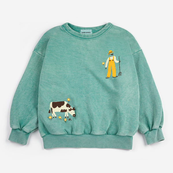 Farm Adventure Sweatshirt – green