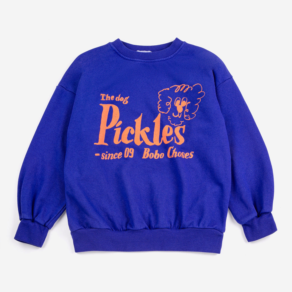 Pickles The Dog Sweatshirt – midnight blue