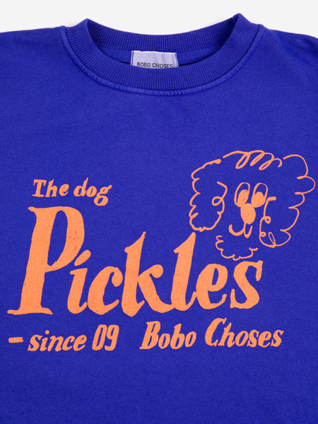 Pickles The Dog Sweatshirt – midnight blue