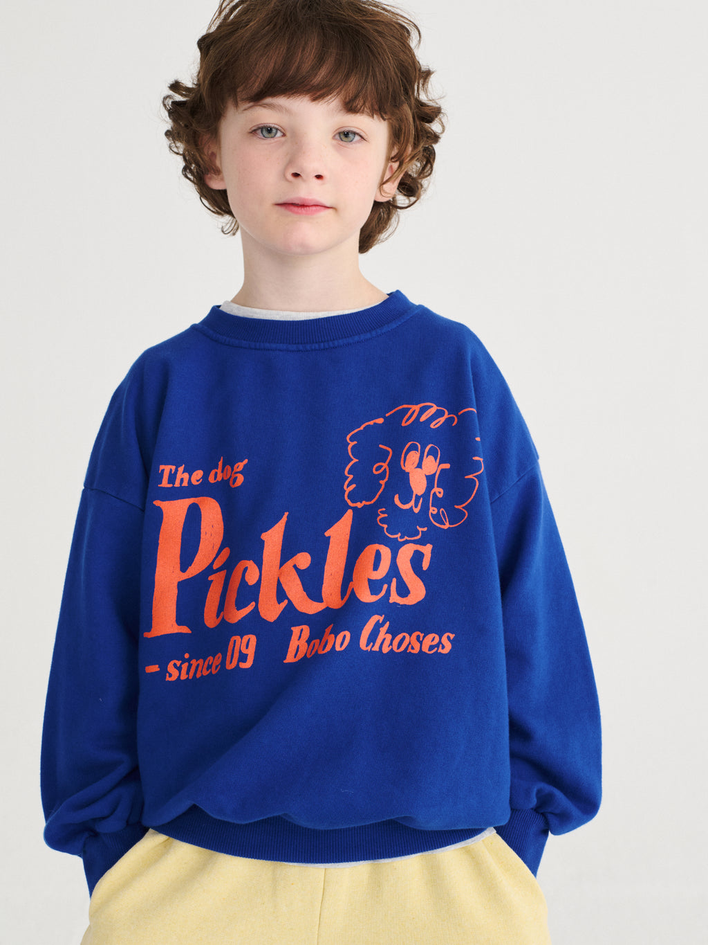 Pickles The Dog Sweatshirt – midnight blue