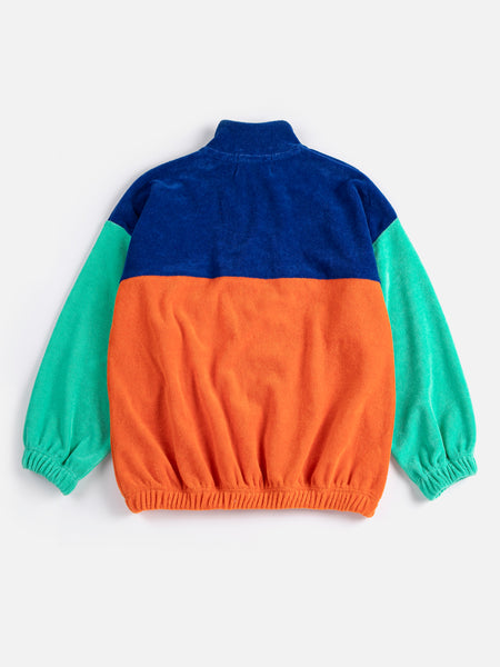 Bobo Choses Color Block Zipped Sweatshirt – multicolor