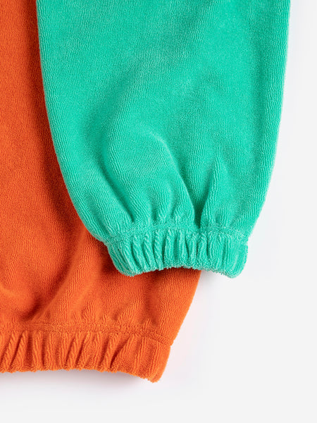 Bobo Choses Color Block Zipped Sweatshirt – multicolor
