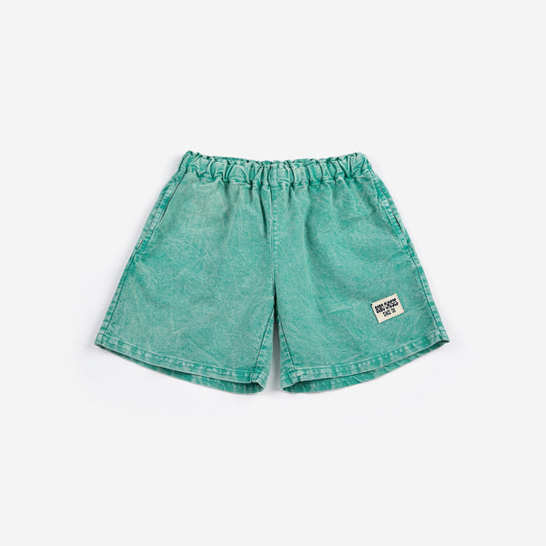 Bobo Choses Since 09 Woven Bermuda Shorts – green