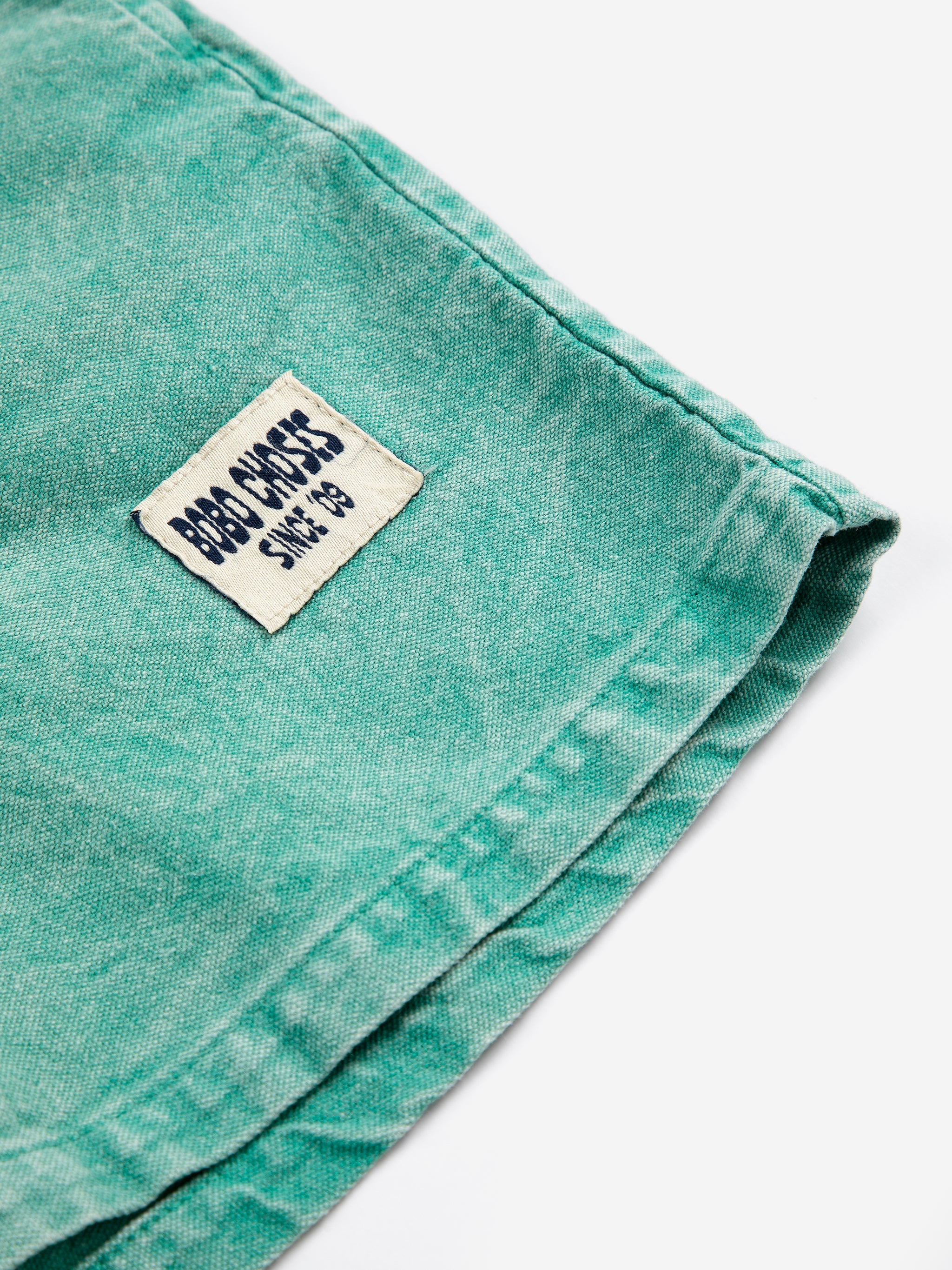 Bobo Choses Since 09 Woven Bermuda Shorts – green