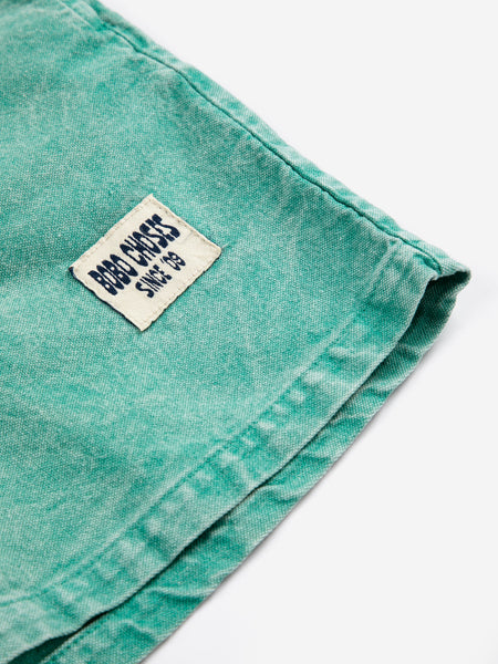 Bobo Choses Since 09 Woven Bermuda Shorts – green