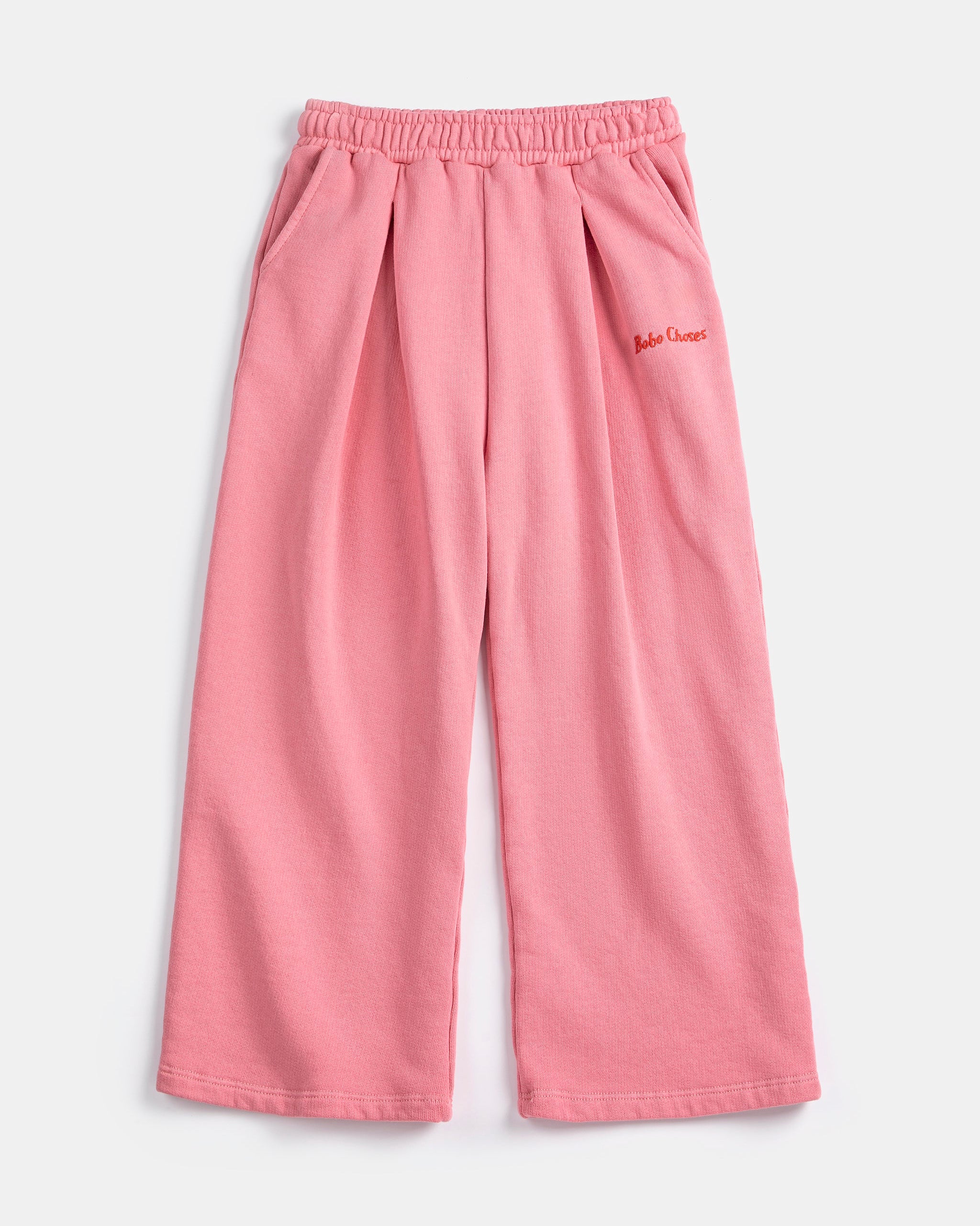 Bobo Choses Straight Jogging Pants – pink