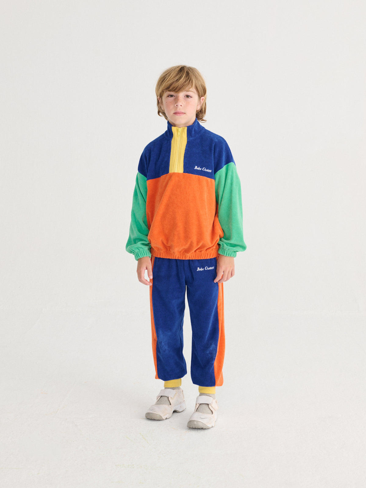 Bobo Choses Terry Cloth Jogging Pants – midnight blue