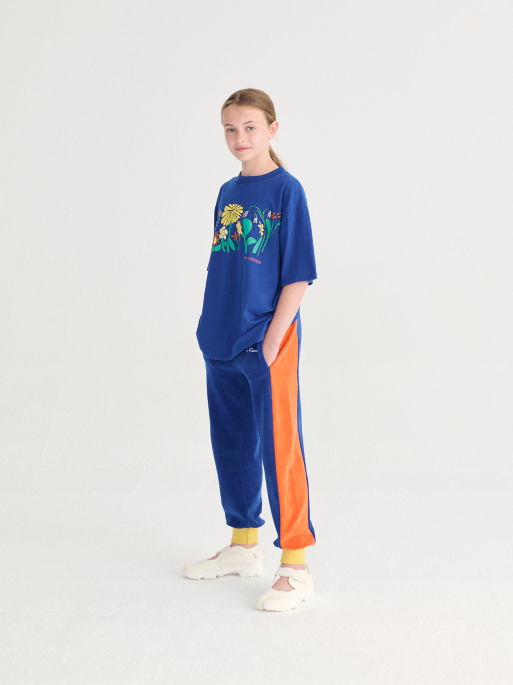 Bobo Choses Terry Cloth Jogging Pants – midnight blue