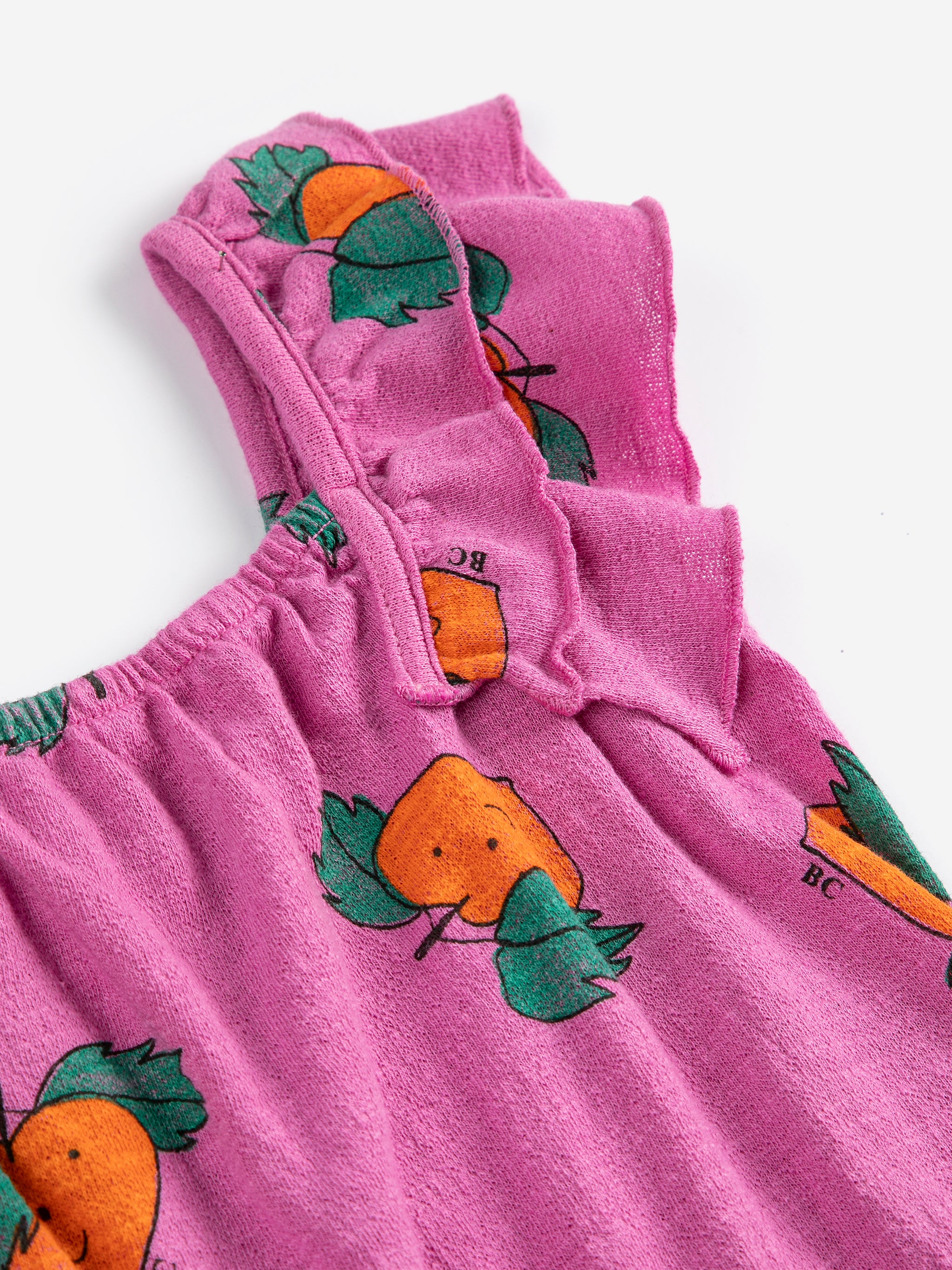 Tangerine All Over Ruffled Dress – purple