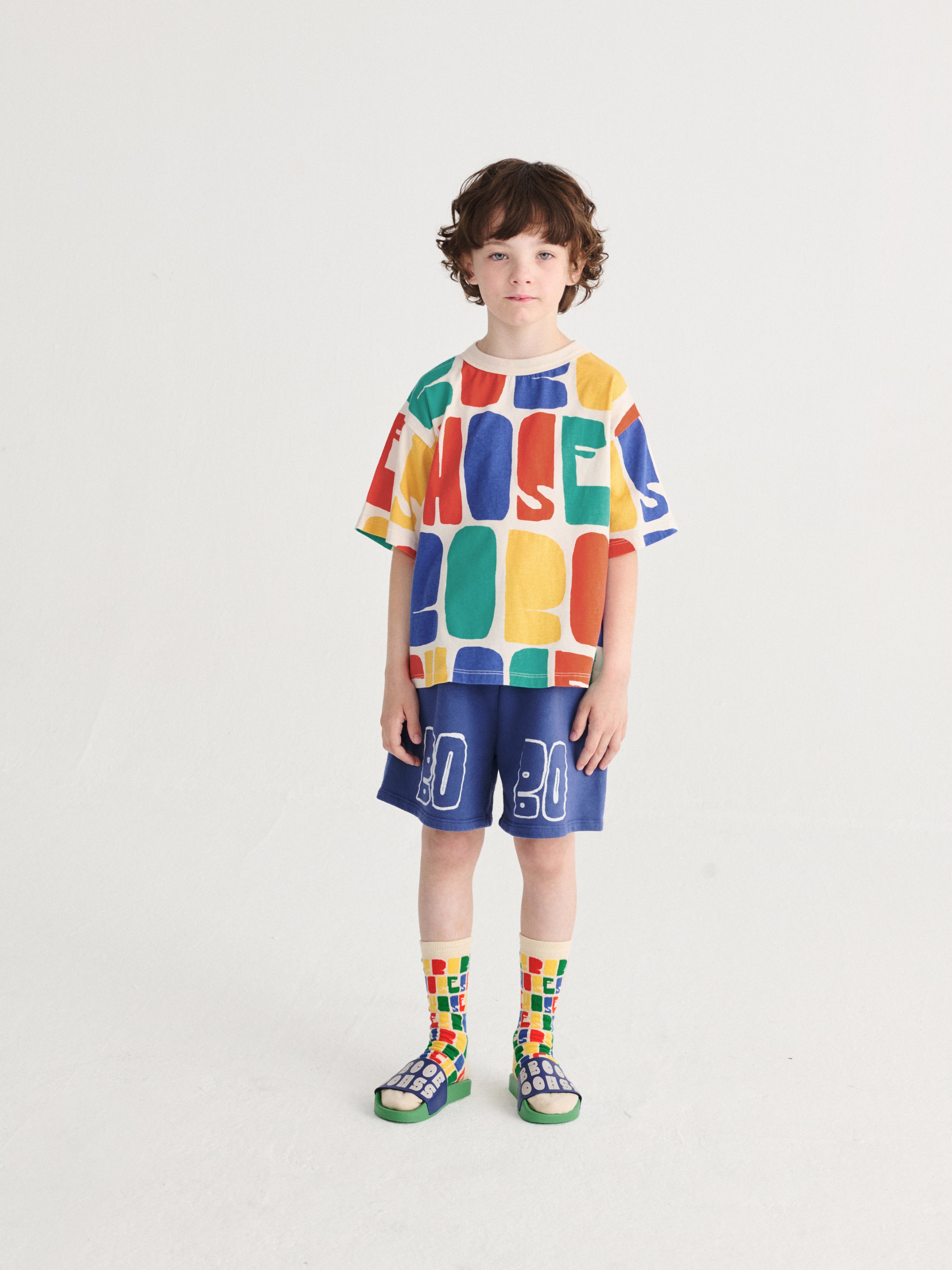 Bobo Choses Color All Over T-Shirt – offwhite