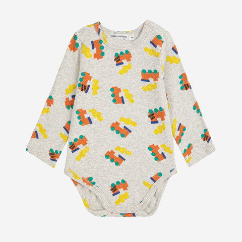 Bobo Choo Choo All Over Body – light heather grey