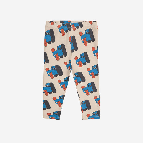Doggy Mate All Over Leggings – offwhite