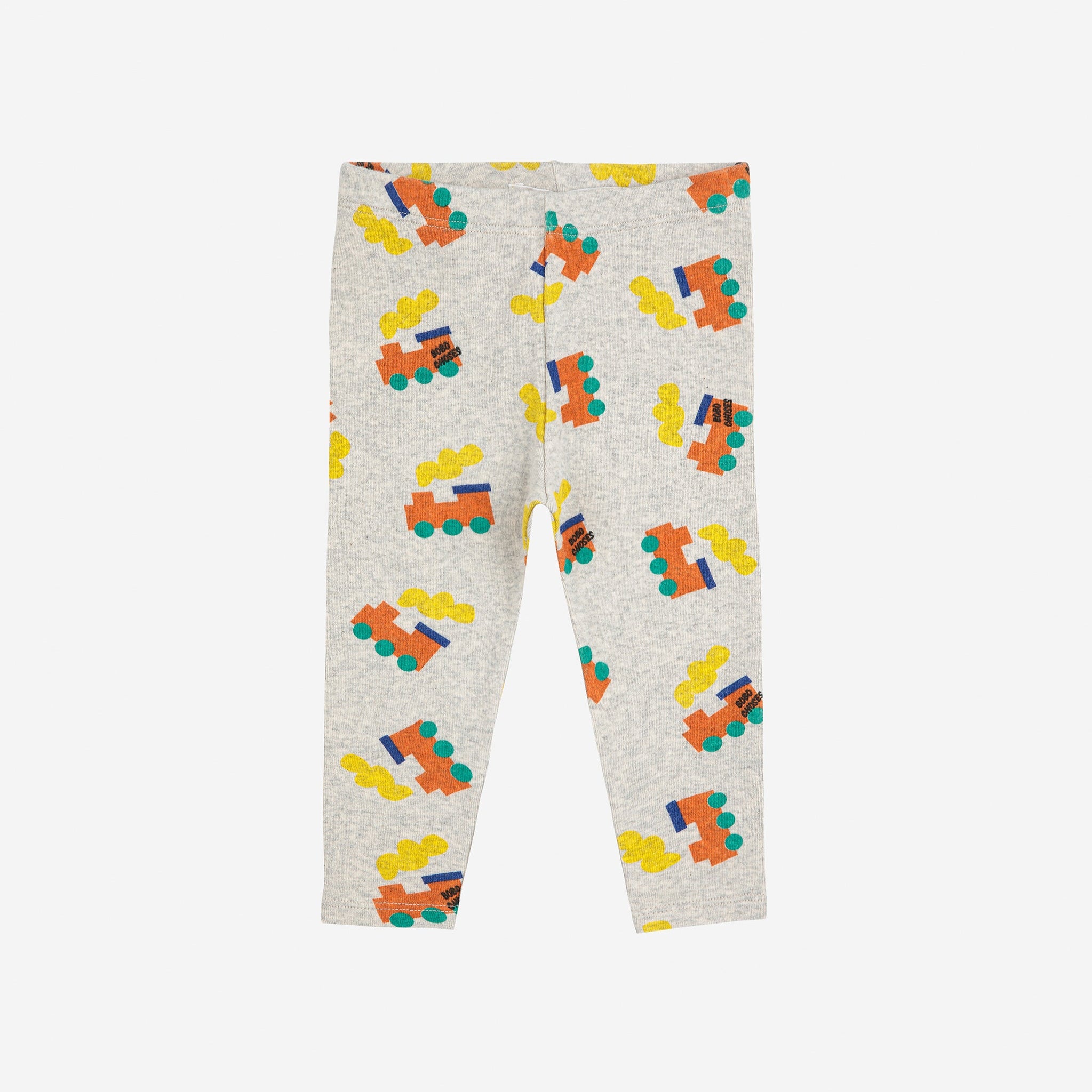 Bobo Choo Choo All Over Leggings – light heather grey