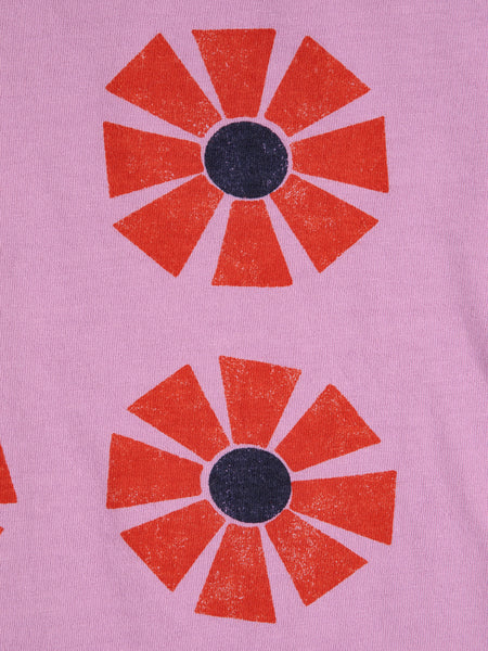 Kaleidoscope all over T-shirt – purple
