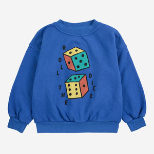 Roll The Dice Sweatshirt – blue