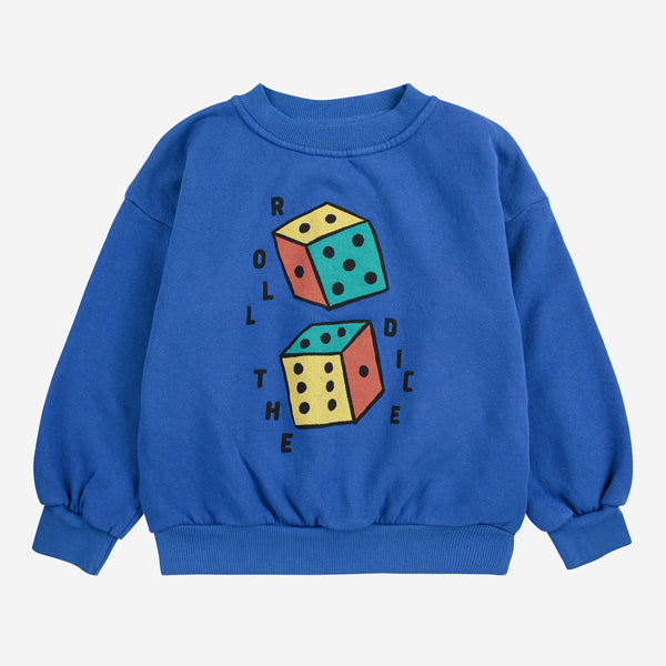 Roll The Dice Sweatshirt – blue