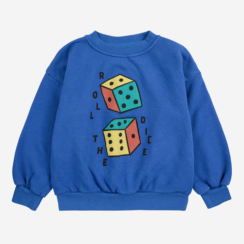 Roll The Dice Sweatshirt – blue