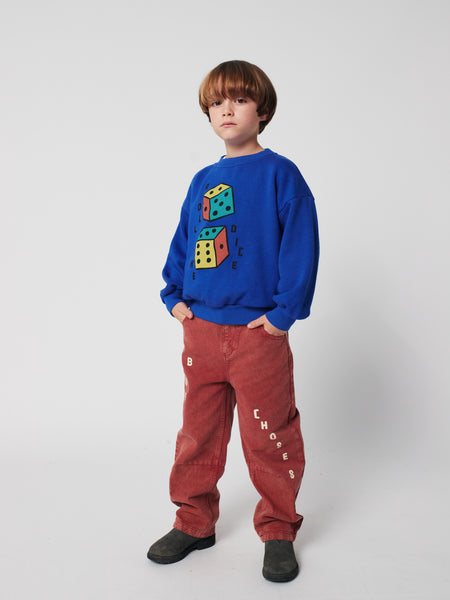 Roll The Dice Sweatshirt – blue