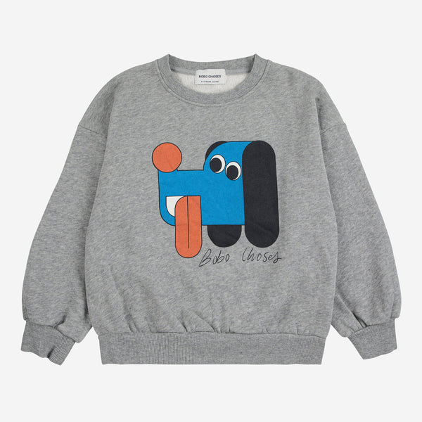 Doggy Mate Sweatshirt – heather grey